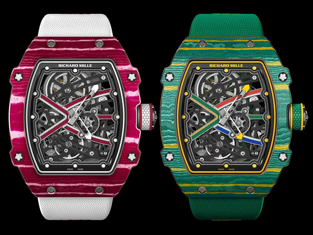 Richard Mille RM 67-02 Sprint & High Jump Nylon Strap Replica Limited Edition Watches