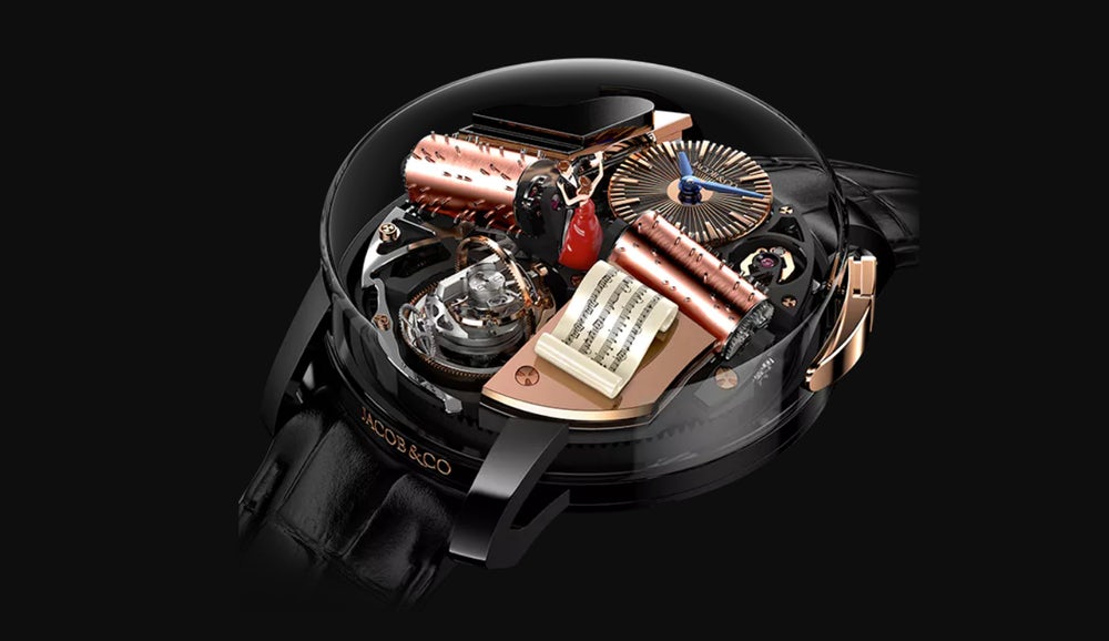 Jacob & Co. Grand Complication Masterpieces Opera Replica Watches With DLC Coating Titanium Case
