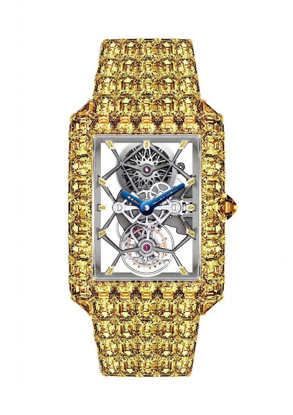 Luxury Jacob & Co. High Jewelry Masterpiece Millionnaire Yellow Diamonds Replica Watches