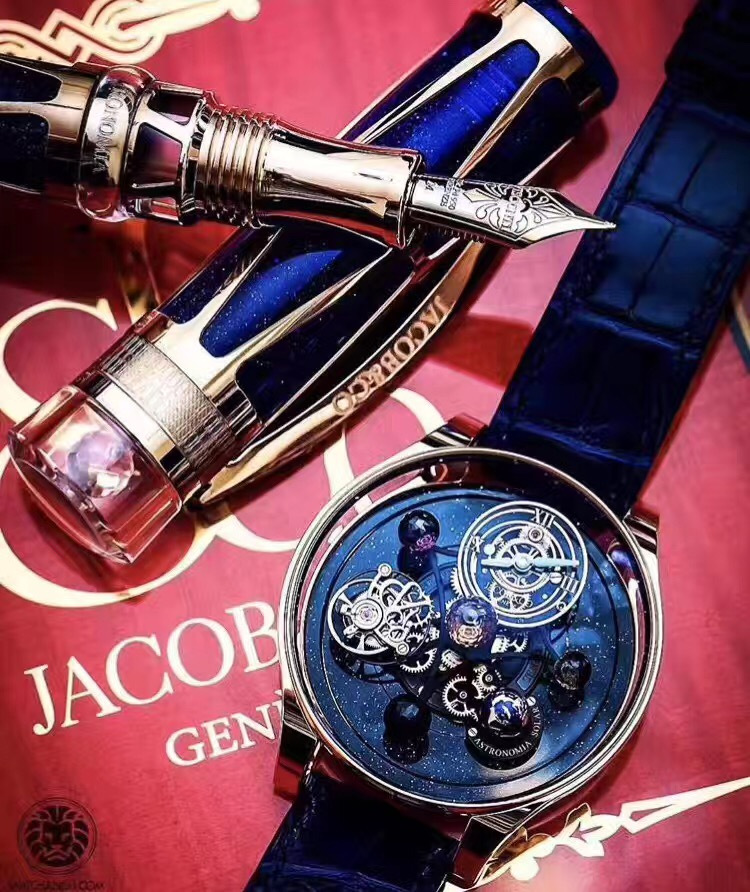 The Most Amazing Tourbillon Watch : Jacob & Co. Astronomia Solar Replica Watch With Transparent Case