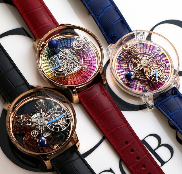 The watches have presented the high level of craftsmanship of watchmaking.
