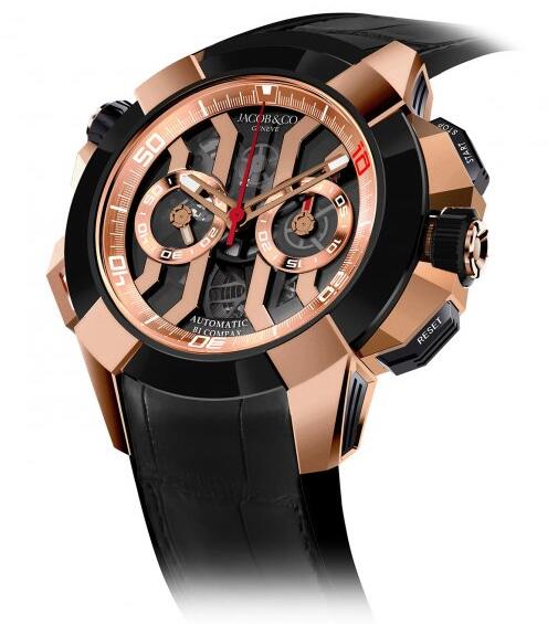 Magic Jacob & Co. Epic X Chrono Luis Figo Limited Edition Fake Watches Respect Legendary Figure