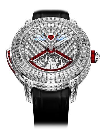 Swiss duplication watches online are covered with diamonds.
