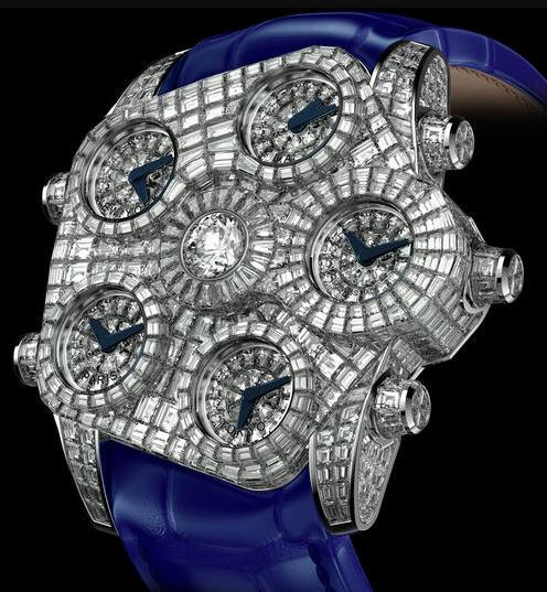 Forever knock-off watches are distinctive with blue color.