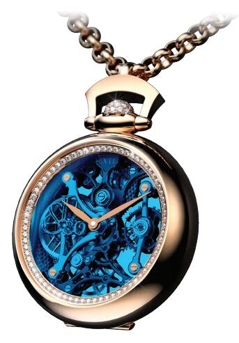 Magic And Convenient Fake Jacob & Co. Brilliant Pocket Watches Pendant