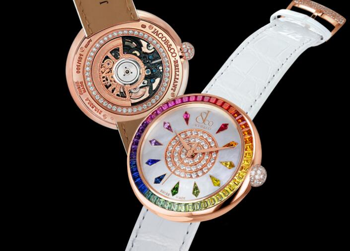 Fancy Replica Jacob & Co. Brilliant Rainbow Watches Embody Prominent Craftsmanship