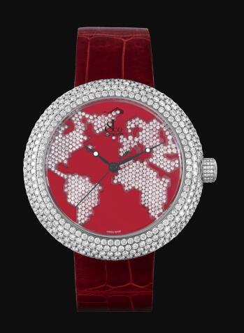 AAA Jacob & Co. CR47SR-F fake watches have the bright red color.