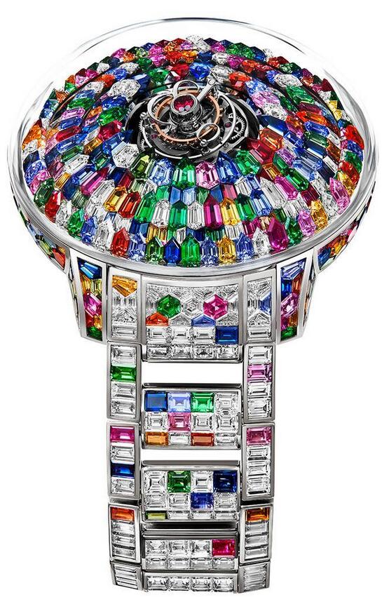 New High Luxury Replica Jacob & Co. Mystery Tourbillon Arlequino SN800.30.AB.UB.A30BA Watches