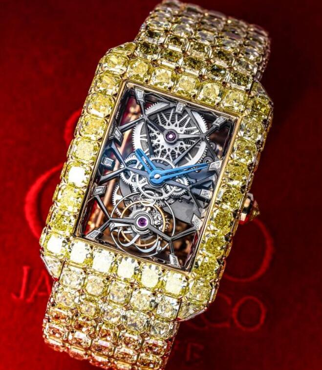 Swiss Valuable Jacob & Co. Millionaire ML510.50.YD.AA.A40BA Fake Watches Review
