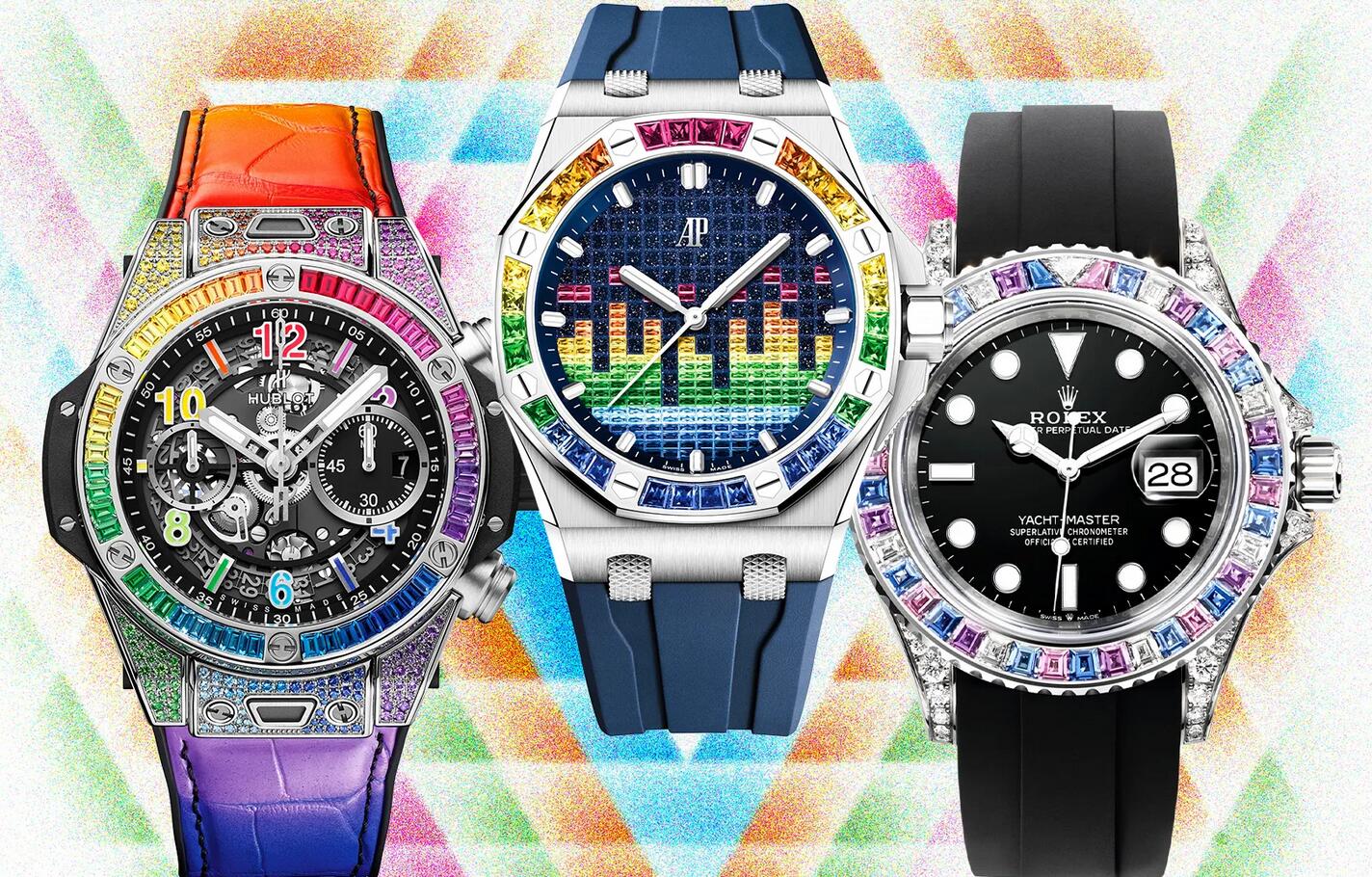 All Aboard The Rainbow Watch Craze: The Swiss Perfect Quality Replica Watches Boasting A Kaleidoscope Of Colour