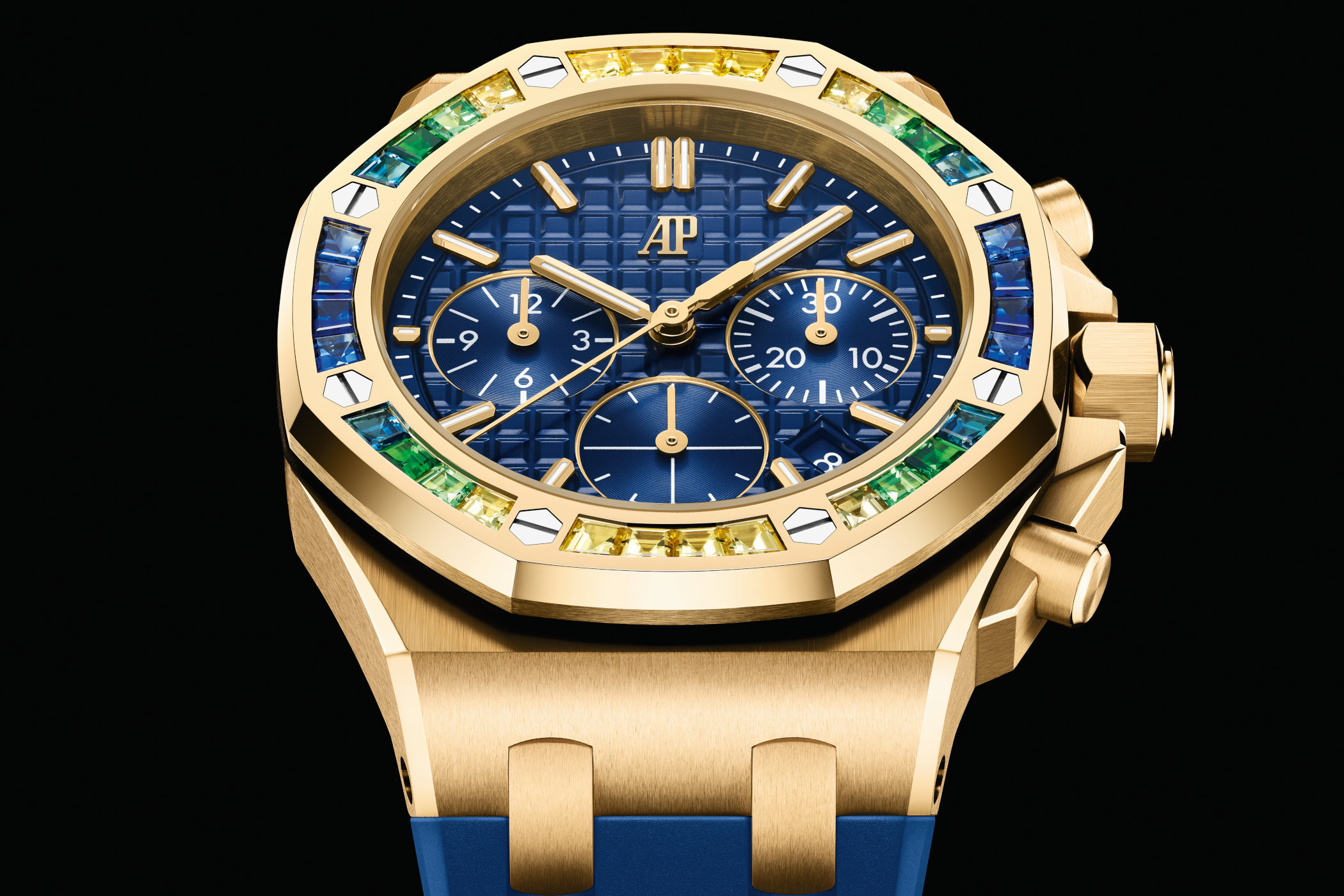 Introducing A Quartet Of Gemset AAA Quality Fake Audemars Piguet 37mm Royal Oak Offshore Selfwinding Chronographs