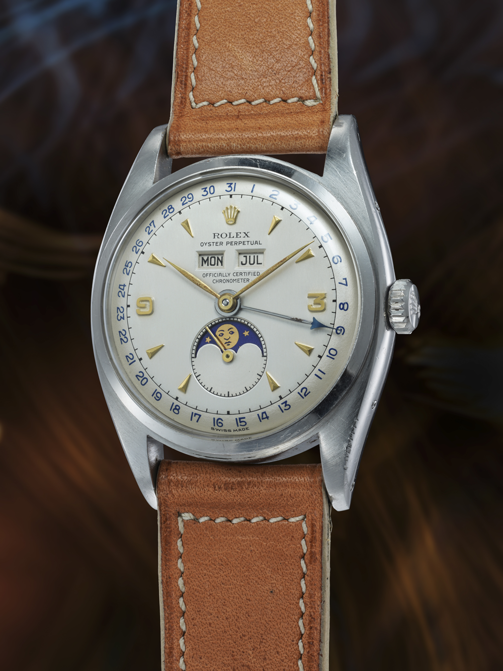 Rolex Only Made a Few Hundred of These Coveted Moonphase Replica Watches For Sale. Now, One Is Heading to Auction