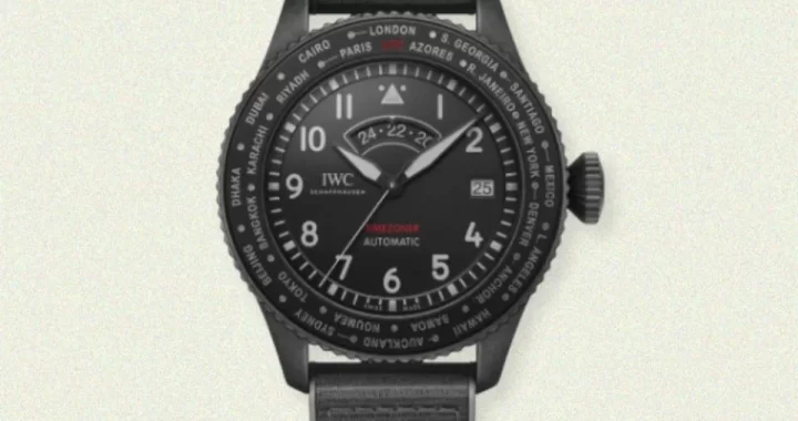 UK Top Quality Replica IWC Pilot’s Watch Timezoner TOP GUN Ceratanium