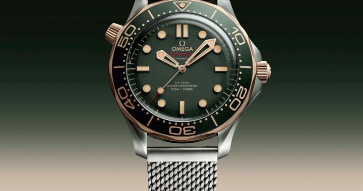 UK Buy Replica Omega Launches New Green Seamaster Diver 300M in Titanium and Bronze Gold