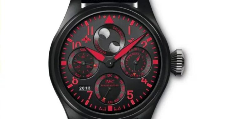 Two UK Luxury Replica IWC Watches With Bold Colors